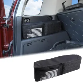 11641 Aunginsy Car Trunk Organizer Type-c Left Black 1pcs With Pattern