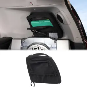 Aunginsy Fj07-20 Rear Trunk Right Side Window Storage Bag Compatible Black