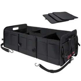 5823947244 Autoark Multipurpose Car Trunk Organizer With Straps Non-slip Waterproof Bott