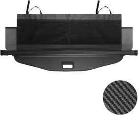 Qcypzwl192-cb Autorder Upgraded Cargo Cover For 2018-2023 Equinox Carbon Fiber Black