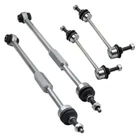 Ea70 Autoshoppingcenter For Lincoln Ls 2000-2006 4pc Adjustable Torque Tie Rods Rear Sway Bar End