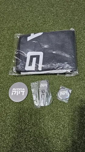 Bdhf0142 Avoda Golf Towel Ball Marker Divot Tool Sticker New