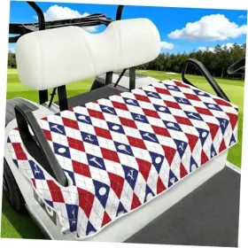 Gcsc-4th Awufncksn Golf Cart Seat Covers Club Car Accessories For Men Women 52 Inch X 32 B02
