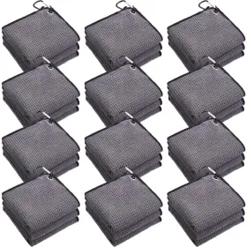 Bulk-00 Batiyeer 12 Pcs Golf Towel Bulk For Bags 16ftft X Microfiber Fabric T
