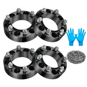 Bd-05-06064s3bk-vc Bdfhyk 6x5.5 Wheel Spacers 1.5 Inch 6x139.7mm Hub Centric Spacer Set Wi