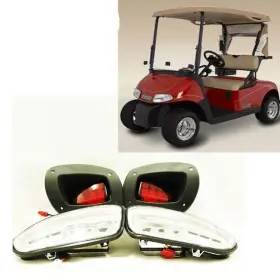 Beacc 786705025028 Ezgo Golf Cart All Led Light Kit Fits Rxv 2008-2015 Clear
