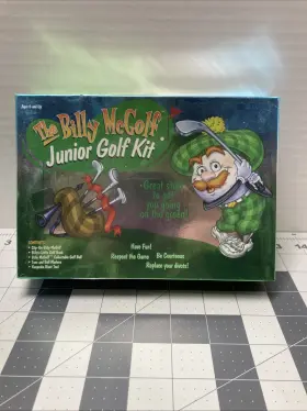 Billy Mcgolf 831209001013 The Junior Golf Kit Ages 6 Sealed New Billy Mcgolf 831209001013 The Junior Golf Kit Ages 6 Sealed New
