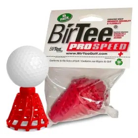 Birtee 672375004961 Golf Tees - Pro Speed Plus With Flexibility And Durability 8 Pack. Red