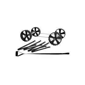 Boonedox 810062290956 Cart For Yeti 65 Quart Cooler Tug Camping The Beach A Baseball Game Pier F