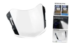 Dz0049-m Boss Moto Tenere 700 Rally Polycarbonate Headlight Protector For Yamaha Transparent
