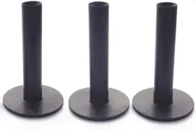 Lysb01kztobsc-sprtseqip Brand A99 3pcs/pack Golf Ultra Long Rubber Tees Black Color 3 3/4 Inch 95mm Indoor
