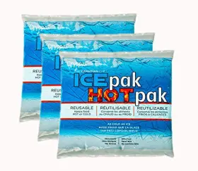 Ip-200 Brand Cryopak Ip-50 Ip-100 Reusable Ice Pak Hot 3-pack - For Coolers Lunch Box And