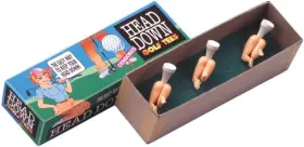 B00064nyyy Brand Empire Magic Loftus Heads Down Golf Tees - Golfer Gag Gift Idea 1