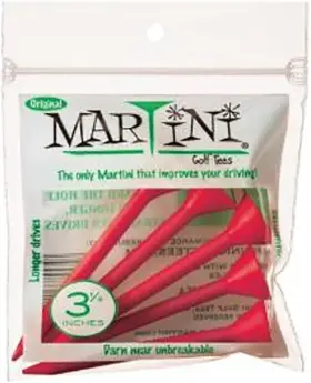 Brand Marini Golf Tees 804879591757 Martini Step-up Red 3 1/4 Inch 5