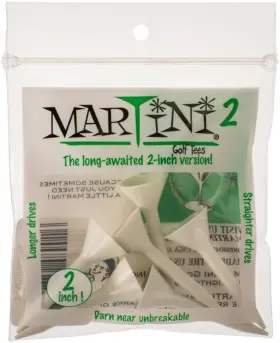 Lysb00w2w4jla-sprtseqip Brand Martini 2 Inch Golf Tees - White 6 Count Pack Of 1