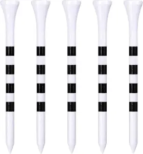 Brand Zivisk 759068923676 Wooden Golf Tees 3-1/4 Inch 2-3/4 2-1/8 1-1/2 Available 3 1/4 White