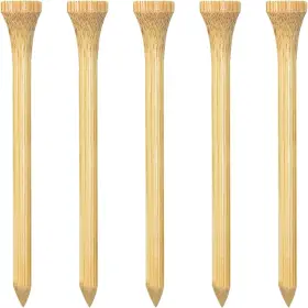 Brand Zivisk 759068924031 Wooden Golf Tees 3-1/4 Inch 2-3/4 1-1/2 3 1/4 Natural Color