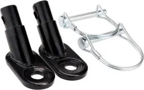 Branded 767421811119 Bike Trailer Hitch Connector Cycling Adapter Accessories 2 Black