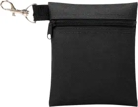 Branded01 744110448443 Golf Tee Pouch 5.62 X 6.87 Inch Professional Zipper Tee/ball Bag Wit