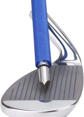 Bulex 744790705249 Golf Club Groove Sharpener Tool Cleaner For Wedges And Irons U V Grooves Spin