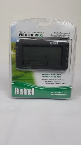 960071c Bushnell Weather Fxi For Golf 7 Day Wireless Forecaster 960071c. Nob