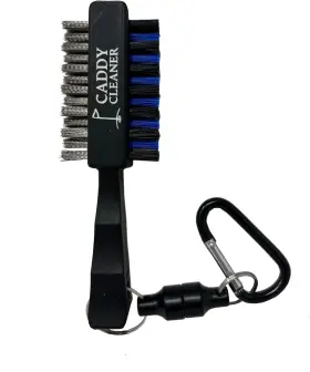 Caddy Cleaner 990312000280 Clean Swing Mini Brush Golf Club With Magnetic Clip Dual-sided Brus