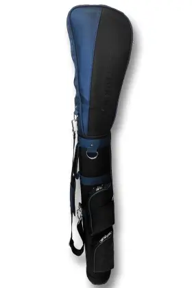 Caddydaddy 895328002740 Ranger Carry Sunday Range Travel Bag By Golf Black/blue