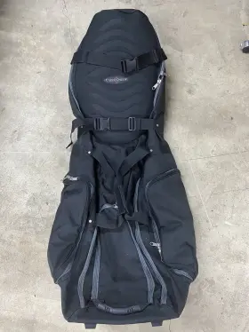 Caddydaddy 896338001082 Caddy Daddy Golf Phoenix Travel Bag Cover Black Zip Around Nwot