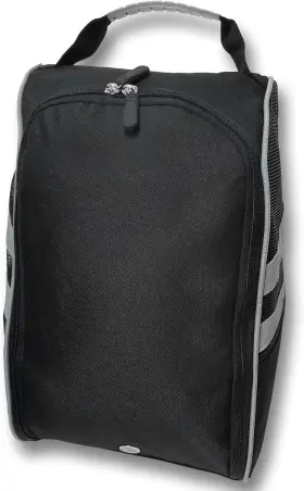Caddydaddy Golf 313105515578 Modern Shoe Bag Black/grey