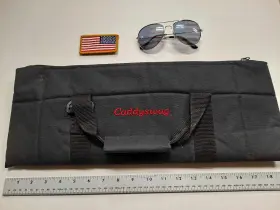 4333527509 Caddyswag Caddy Swag Golf Bag Cooler Beer Sleeve 6 Can - 19 Inch L X 8 W Black