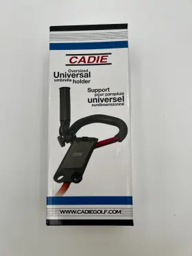 Cadie 623337990600 Oversized Universal Umbrella Base Golf Cart Trolley Holder Push