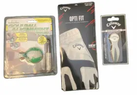 Callaway 190228587183 Callaway-opti Fit Adult Golf Glove Right Hand-divot Repair Tool-alignment Ball