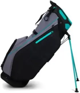 Callaway 194518803106 Golf Fairway 14 Bag Charcoal/black Plaid/teal