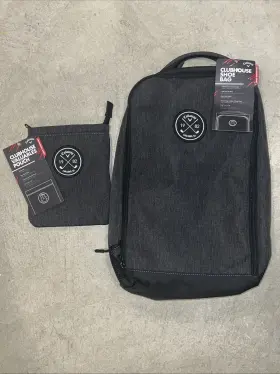 5919009 Callaway Golf Shoe Bag And Valuables Pouch Clubhouse Collection Set 2019 Gray New 5919009 Callaway Golf Shoe Bag And Valuables Pouch Clubhouse Collection Set 2019 Gray New
