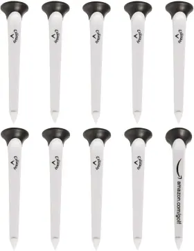 Callaway 689769100598 Par-tee Plastic Golf Tees 10 Pack White