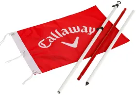 Callaway 689769202292 Golf Closest To The Pin Game Flagpole And Cup Set Red Putting Aids New