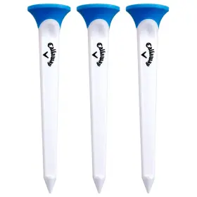Callaway 689769999710 Par Tee Plastic Golf Tees 10 Pack Blue Blue/white