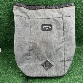 Callaway 884885807400 Golf Clubhouse Draw String Backpack With Padded Laptop Sleeve Gray