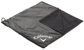 Calc30410 Callaway 2-in-1 Golf Towel And Black One Size