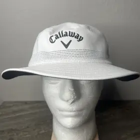 K1533 Callaway Hw Cg Bucket 21 Golf Hat - White L/xl