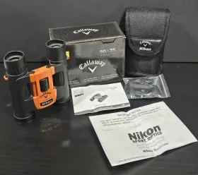 701789 Callaway Nikon 2009 10x25 Binoculars With Case Instructions Open Box Golf Sports 701789 Callaway Nikon 2009 10x25 Binoculars With Case Instructions Open Box Golf Sports