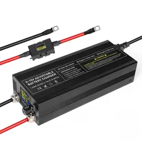 Capacity.li 029082872169 14.6v Lifepo4 Battery Charger 12.8v High Power Adjustable Voltage 0-
