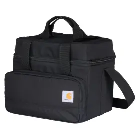 B000055800199 Carhartt Insulated Two Compartment Cooler Durable Water 18 Can Black