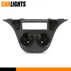 C-03itm0001abk Carlights Fit For Yamaha Drive Dash Mounted Radio Adapter Black