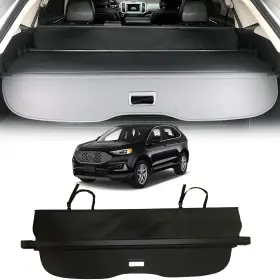 Tlz1 Carormoke 940847372905 Retractable Cargo Cover Compatible With 2015-2023 Ford Edge Trunk Black