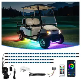 B0dkhly8v3 Cartalia Golf Cart Underbody Led Lights 4pcs 12v - 80v Input
