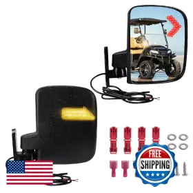 B0db5mnc5t Cartclan Universal Golf Cart Side Rear View Mirror With T