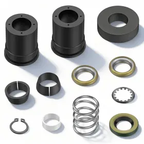 Ct-0009 Cartclan Golf Cart Steering Column Rebuild Kit Suitable For 1987-up Club Car Ds