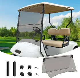 Ct-0151 Cartclan Golf Cart Windshield Ezgo For Suitable 1995-2013