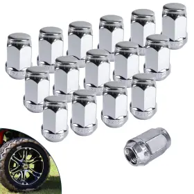 Ct-cc-0116 Cartclan Yamaha Golf Cart Lug Nuts Suitable For Yamaha/gem Carts Pack Of 16